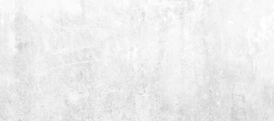 Obraz premium White Grunge Concrete Wall Texture Background. 