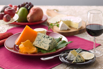 チーズ&ワイン&フルーツ