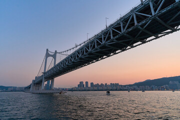 Gwananli bridge in Busan