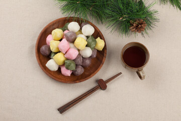 Songpyeon, Chuseok, Holiday, Korean food, Korean traditional, rice cake, food, ingredients, cooking,송편, 추석 ,명절 ,한식, 한국전통 ,떡 ,음식, 식재료 ,요리,