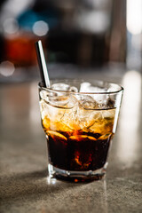 cocktail in the bar