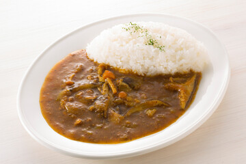 茸のカレーライス