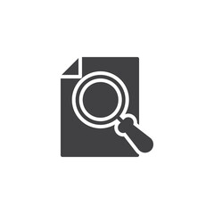 Search result vector icon