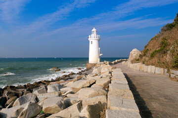 Fototapeta premium 渥美半島の伊良湖岬灯台