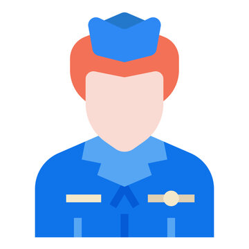 Flight Attendant Icon