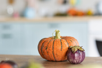 vegetables on the table