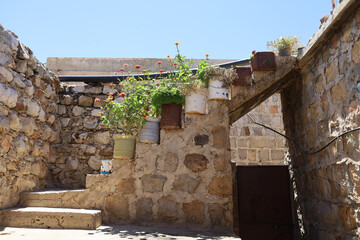 old house in the town