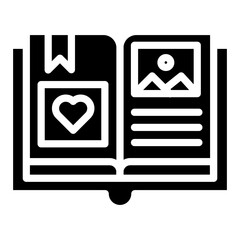 wedding book icon