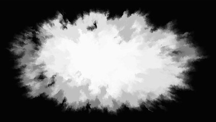 Ink stain slowly spreads over the paper.