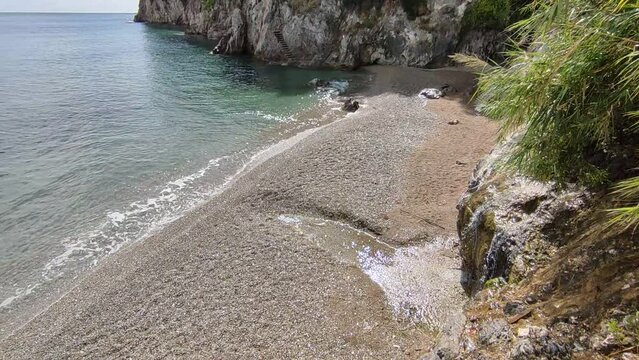 Vietri sul Mare - Panoramica dalla spiaggetta con accesso privato