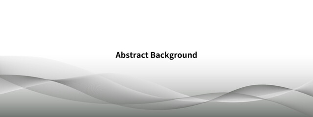 抽象的な曲線(波紋)の背景グラフィック素材