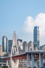 China chongqing city architecture scenery