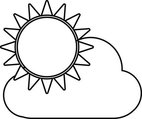 meteorology icons design illustration isolated on transparent background