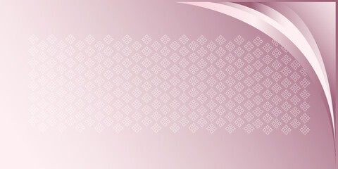 Gradient pastel background consisting of ribbons and elegant Thai fabric patterns for social media or backdrops.