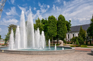Fountain, Suchowola, Podlaskie Voivodeship, Poland