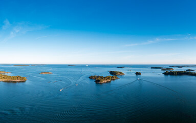 Obraz premium Gulf of Finland in summer