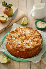 apple and almond cake
