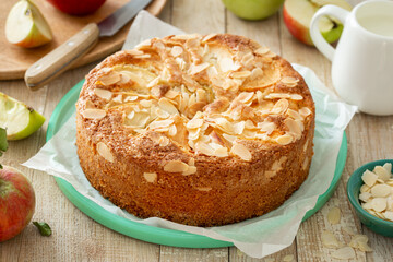 apple and almond cake