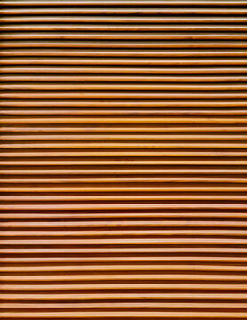 Texture tor horizontal wooden slats or louver for interior decoration. Texture wallpaper background. Texture for Architectural 3D rendering.