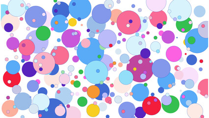 seamless pattern with balloons