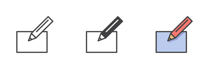 Document edit icon