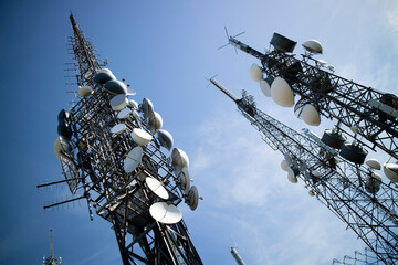 Photographic documentation of Antennas for telecommunications