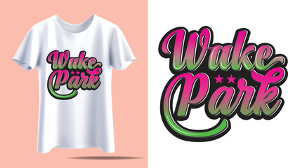 typography t shirt design