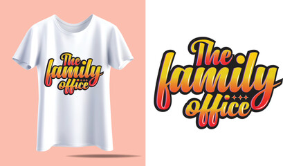 typography t shirt design