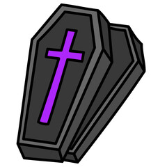 Obraz premium coffin