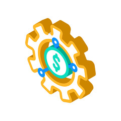 organization business ethics isometric icon vector. organization business ethics sign. isolated symbol illustration