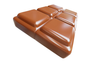 Chocolates bar isoalted on white background,clipping path.