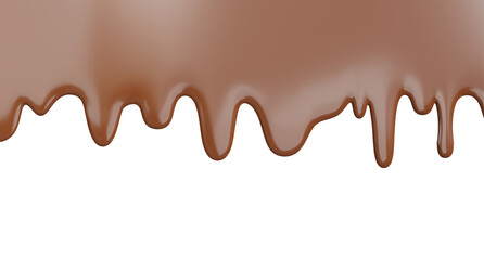 Dripping Melted Chocolates