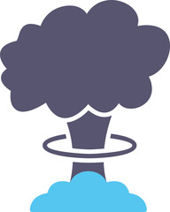 Unique Bomb Blast Vector Icon