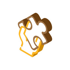 integrity business ethics isometric icon vector. integrity business ethics sign. isolated symbol illustration