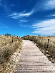 Obraz premium Strandaufgang