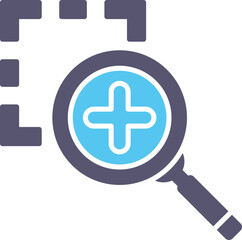 Fototapeta premium Zoom In Icon