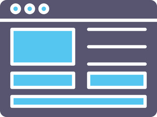 Obraz premium Web Design Icon