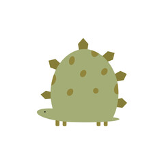Dinosaur in cute illustration for kids design