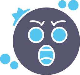 Naklejka premium Shock Icon