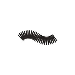 metal spring vector icon