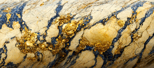 Marble texture, abstract wallpaper background. luxury marble texture  ,gold and blue