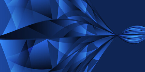 Obraz premium Abstract blue background