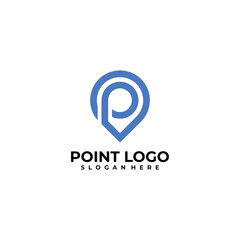 point logo icon vector design template