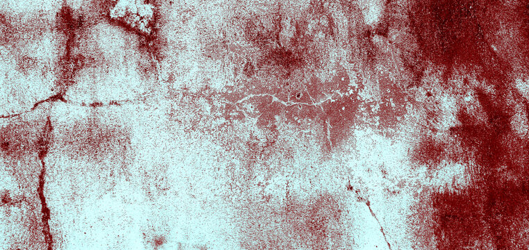 Spooky red background, Horror bloody wall background. white wall with blood splash for Creepy background
