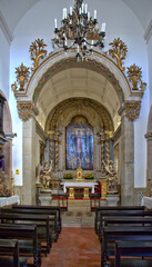 Fototapeta na wymiar Misericordia Church of Esposende, north of Portugal