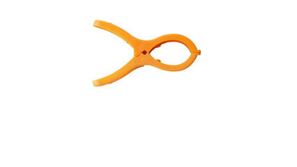 Different Clothespins on white background. Clothespins, Clothes Pegs, Clothespins Collection, Background and Texture of Scattered Clothespins,