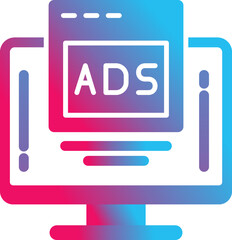 Digital Advertising Icon