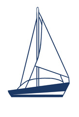 Yacht PNG transperent background