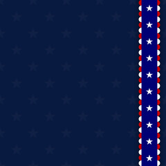 American flag background for any event