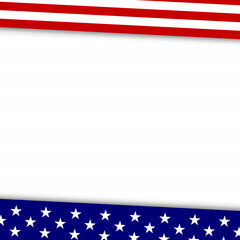 American flag background for any event